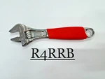Snap-on Tools New Red 6" Soft Grip Flank Drive Plus Adjustable Wrench FADH6BR. Fixed Price $119.95.