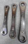 Craftsman Ratcheting Box End Wrench 1/2"-7/8" 12PT Pc Set 43683 43684 43685. Fixed Price $19.43.