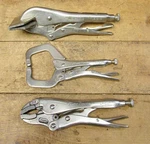 Mac Tools Locking Pliers 3 Pc LP-SM9, LP-CJ7, LP-CC6 Usa Vise Grips!. Fixed Price $42.00.