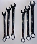 Wholesale Lot Of 10 Craftsman 6PC Inch/mm Combination Wrench Sets - 60 Pieces. Fixed Price $8.00.