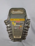 Craftsman Metric Combination Wrench Set 12PT Box End 9 Pcs #47001 Made Usa Nos. Fixed Price $52.49.