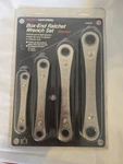 Vtg Sears Craftsman Box-end Ratchet Wrench Set 12PT Usa, 4PC /4&8 Sidednuts. Fixed Price $59.99.