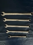 5 Piece Snap Tools Set (oexl) 12-POINT Sae Flank Drive Combination Wrench. Fixed Price $132.00.