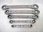 Mac Tools Ratcheting Box Wrench Set Of 5 1/4-7/8". Fixed Price $45.98.