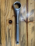 Snap-on XH156A Single Box End Wrench 1-3/4" 44MM No Offset. Fixed Price $35.00.