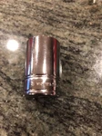 Snap-on FSS261 3/8" Drive 13/16" Point Semi Deep Chrome Socket. Fixed Price $23.95.