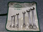 Thorsen Usa 6-PIECE Metric Combination Wrench Set With Pouch No BOE-6. Fixed Price $90.00.