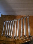 Snap On Metric Wrench Set SOEXM10-19 Like New 12 Point. Fixed Price $239.99.
