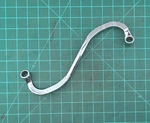 Snap On Tools S9619 Specialty 9/16" S-shaped Door Hinge Double Box End Wrench. Fixed Price $75.00.