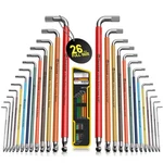 Allen Wrenches Sets, 26PCS Full Size Sae & Metric Hex Key With Tool Organ.... Fixed Price $60.92.
