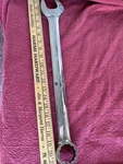 Snap-on OEX52B 1-5/8" 12-POINT Sae Flank Drive Combination Wrench. Fixed Price $69.95.