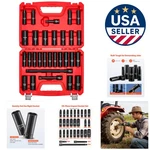 Precision Engineered 29-PIECE Impact Socket Set Sae & Metric Sizes Included. Fixed Price $91.19.