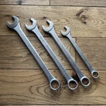 Vntg Continental 4 Piece Combination Large Wrench Set. Fixed Price $24.99.