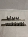 Armstrong Crowfoot Wrench Set 10 Pc Sae 3/8" Drive Usa Vtg Complete -. Fixed Price $119.99.
