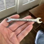 Sk S-k Wayne O-810 1/4" 5/16" Open End Wrench Usa Made. Fixed Price $9.99.