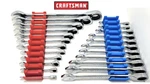 New Craftsman Hand Tools 23PC Full Polish Sae & Metric Mm Ratcheting Wrench Set. Fixed Price $139.95.