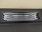 #BO129 Platinum Tools 5-PIECE 10 Metric Xl Ratcheting Wrench Set 99650 New. Fixed Price $199.95.