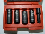 Cta 5PC Specialty Metric Flip Lug Nut Socket Set W/case #1463. Fixed Price $83.69.