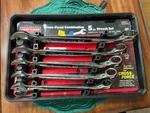 Craftsman Sae Cross Force Combination Wrench Set 12 Point 9 46527 Usa Nos Read!. Fixed Price $300.00.