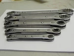 Mac Tools 5 Piece Ratcheting Double End Box Wrench Set Rw Series. Fixed Price $99.99.