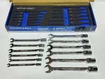Cornwell Tools BPFW12MST 12PC Metric 8-19MM Flex Head Wrench Set, Foam, Point. Fixed Price $289.99.