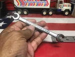 Craftsman Tools Wrench Flare Nut 3/8 & 7/16 Va 44174 Usa 1A1A. Fixed Price $12.99.