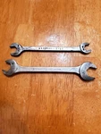 Cornwell Tools 3/8"-7/16" 1/2"-9/16" Sae Chrome Open End Wrenchs Usa Lot Of. Fixed Price $20.00.