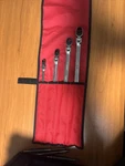 Snap-on Pc 12-POINT Sae Double Flex Reversible Ratcheting Wrench Set XFRR704. Fixed Price $525.00.