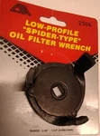 Cta Tools 2506 Spider Oil Filter Wrench-small. Fixed Price $13.99.
