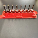 Snap-on Tools Pc Sae Allen 3/8 Drive Socket Set W/ Magnetic Holder. Fixed Price $104.99.