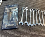 Nos Jensen Usa 8-PIECE Sae Combination Ignition Mini Wrench Set 7/32 -7/16. Fixed Price $29.99.