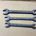 Proto Professional Wrench 3021B,3025B,3026B Black 7/16X3/8,1/2X7/16,1/2X9/16USA. Fixed Price $18.00.