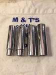 Mac Tools Usa 1/2" Drive 4PC 6PT Chrome Deep Socket Set Vd Series. Fixed Price $63.00.