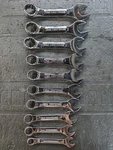 10PC Craftsman Usa Vv Metric Stubby Combination Wrench Set. Fixed Price $100.00.