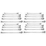 Mountain 4SETS- 5 Pc Metric Flexible Reversible Ratchet. Fixed Price $512.51.