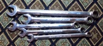 Snap Combination Wrench 5PC Set 12 Point 6,7,8,9,10MM OEXM6 To OEXM10. Fixed Price $100.00.