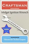 Craftsman 5/16" In. Midget Ignition Combination Wrench 42327. Fixed Price $7.96.