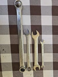 Master Mechanic Sae Wrench Set 4PC. T6425 Usa 3/4" & 5/8", 1/2", 9/16", 5/16". Fixed Price $41.80.