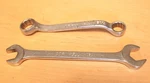 Vintage Cornwell EW-1416 1/2"X9/16" Open End & BW5 Box Wrenches. Fixed Price $12.00.