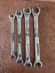 Snap On Double Sided Line Wrenches. Fixed Price $75.00.