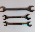 Vintage Craftsman Vv Series Wrench Lot (3) 44592 44581 44583 Forged Usa Sae. Fixed Price $16.00.