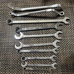 Vtg Mac Tools Pc Wrench Set 1/4 -5/16 3/8 7/16 5/8 11/16 9/16, & S75 Spoon. Fixed Price $79.99.