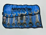 Armstrong Usa 27-607 7PC Sae 3/8 To 3/4 Stubby Ratcheting Wrench Set W/ Kit Bag. Fixed Price $189.99.