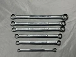Sears Craftsman Usa Rare Package 6PC Double Box End Wrench Set Sae 1/2 -7/8. Fixed Price $95.00.