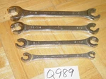 Mac Tools 4 Piece Sae. Flare-nut Double End Line Wrenches Degree Offset. Fixed Price $110.00.