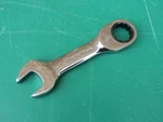 Snap On OXKR22 SAE11/16" Offset Short Midget Ratcheting 12 Point Wrench. Fixed Price $44.17.