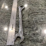 Snap-on SVSM17A 17MM Flank Drive Plus Four Way Angle Head Open End Wrench. Fixed Price $61.95.