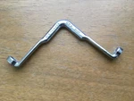 Vintage K-d Kd Tools No. 283 Brake Bleeder Chrome Wrench 3/8 X 5/16 Usa. Fixed Price $6.49.
