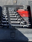 Sears Craftsman Usa Nos 8PC Sae Point Combination Wrench Set 46891. Fixed Price $119.00.