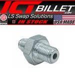 Ict Billet 4AN Flare To M12X1.25MM Thread Straight Fitting Aluminum. Fixed Price $10.99.
